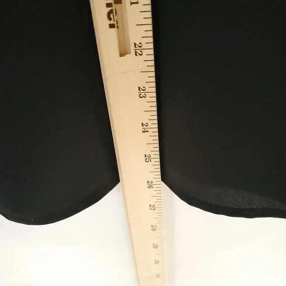 Cooper & Ella Top Size Medium Black Lace Inset V-Neck Sleeveless See Thru Back - Picture 12 of 12